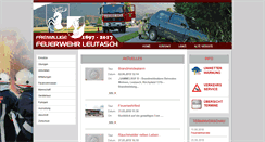 Desktop Screenshot of feuerwehr-leutasch.at